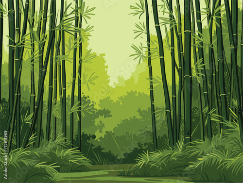 bamboo forest background