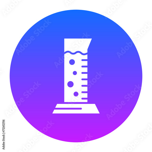 Graduated Cylinder Icon of Chemistry iconset.