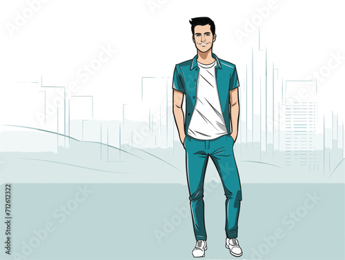 handsome boy for modeling