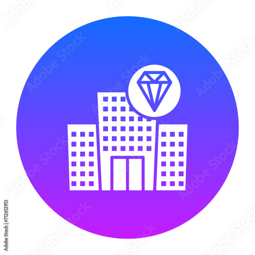 Luxury Hotel Icon of Hotel Management iconset.