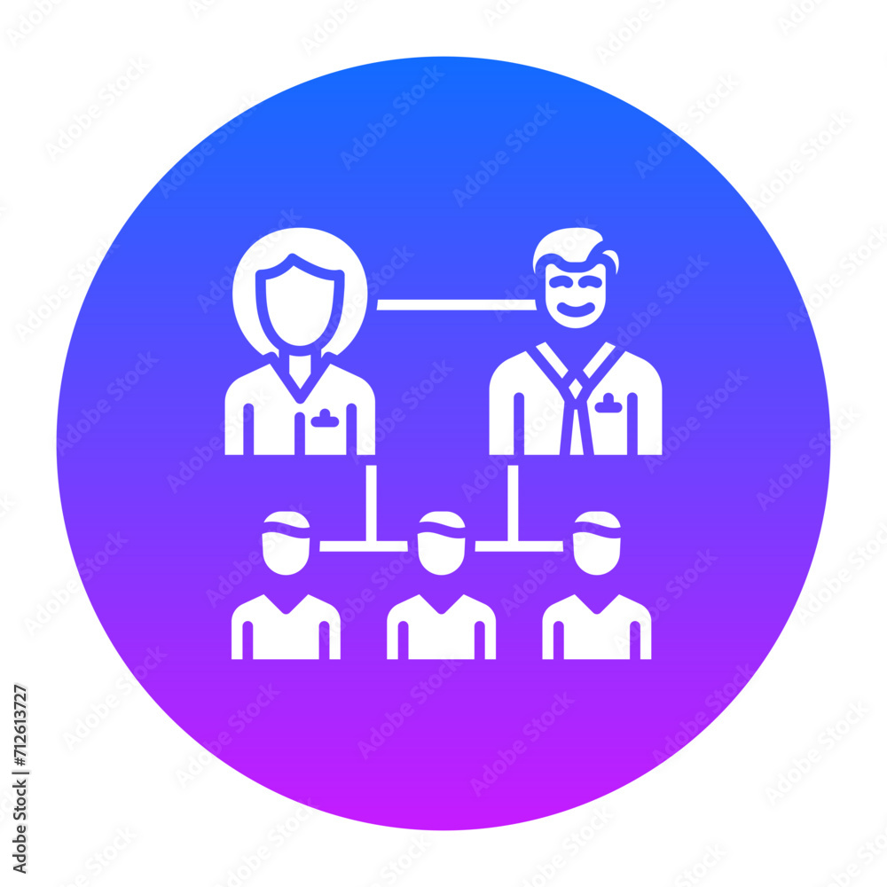 Employee Hierarchy Icon