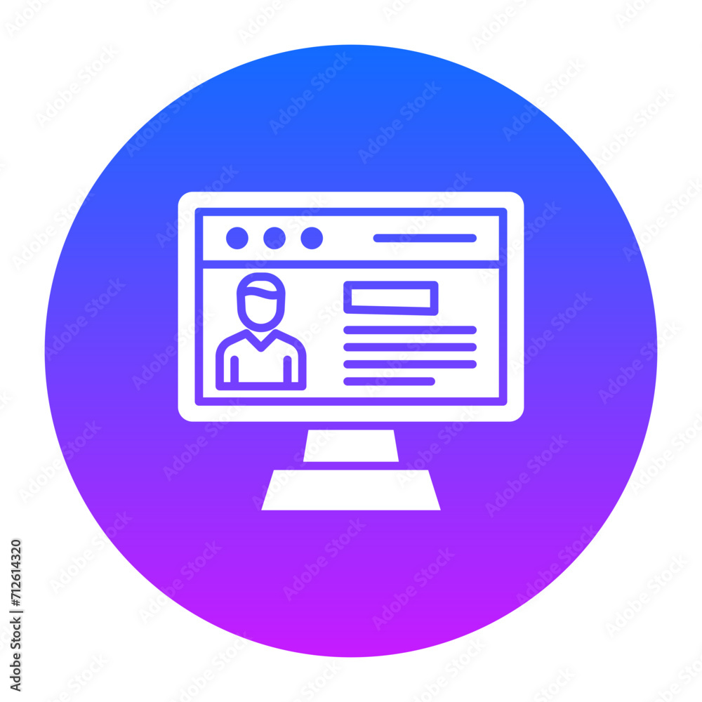 Business Profile Icon Business Profile Icon