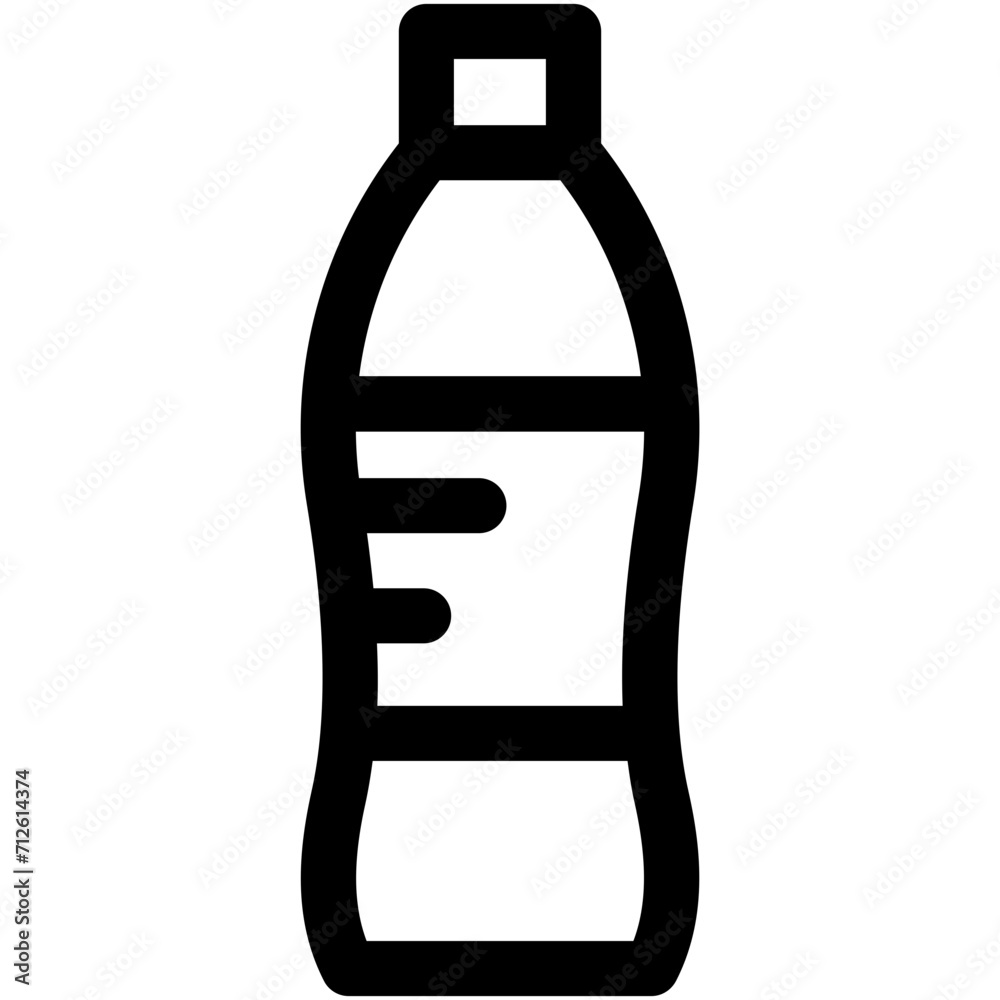 Water Bottle Vector Icon