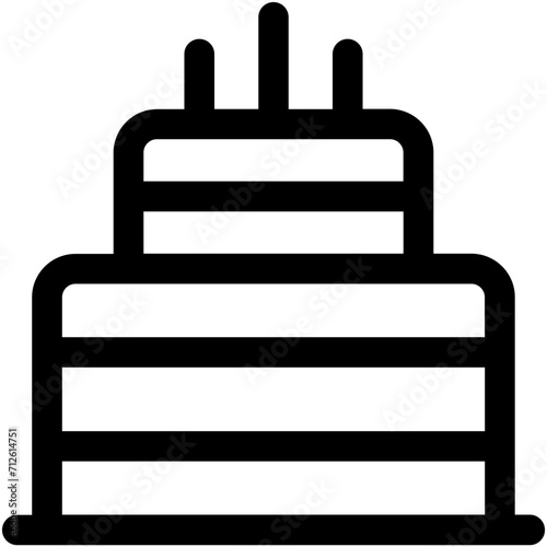 Cake Vector Icon