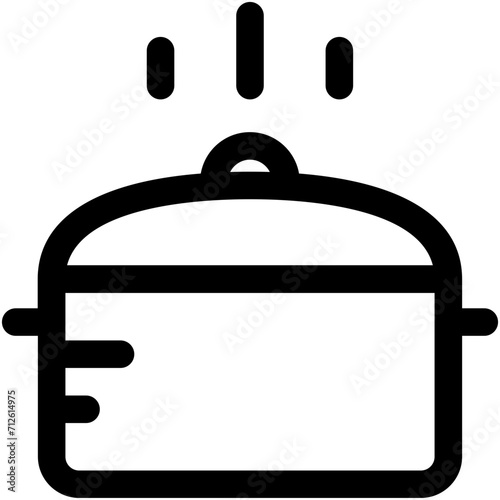 Cooking Pan Vector Icon