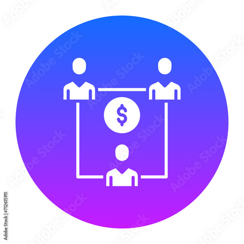 Delegating Task Icon
