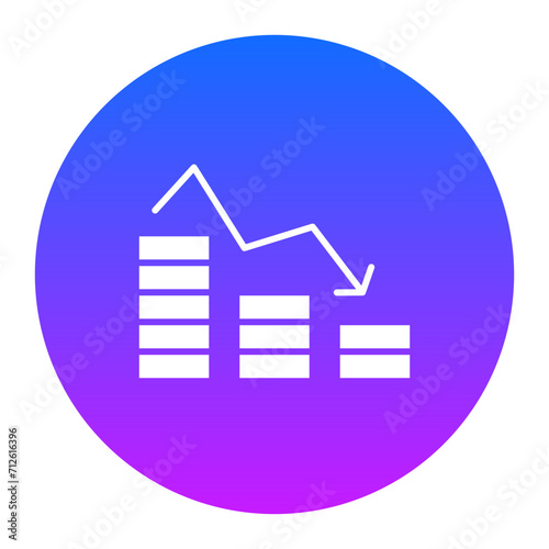 Bankrupt Icon of Accounting iconset.