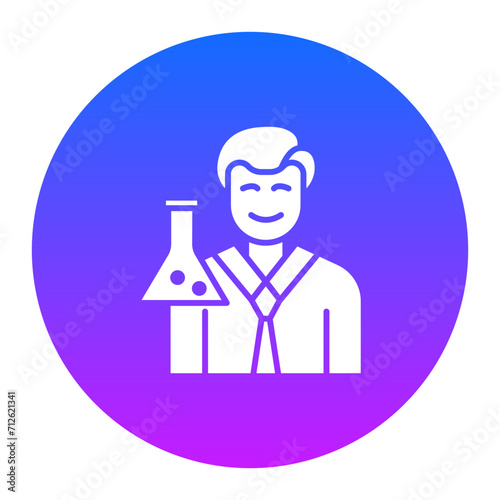Scientist Icon of Research and Science iconset.