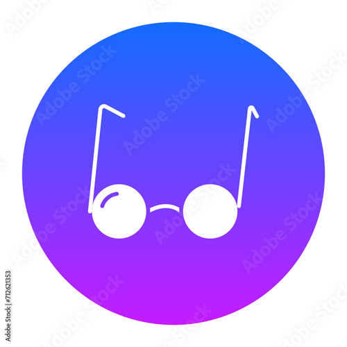 Scientist Glasses Icon of Research and Science iconset.