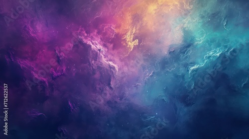 Abstract background with colorful color and smoke effects
