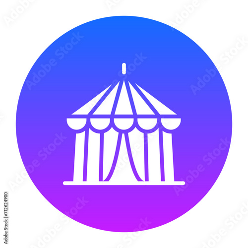 Circus Tent Icon of City Elements iconset.