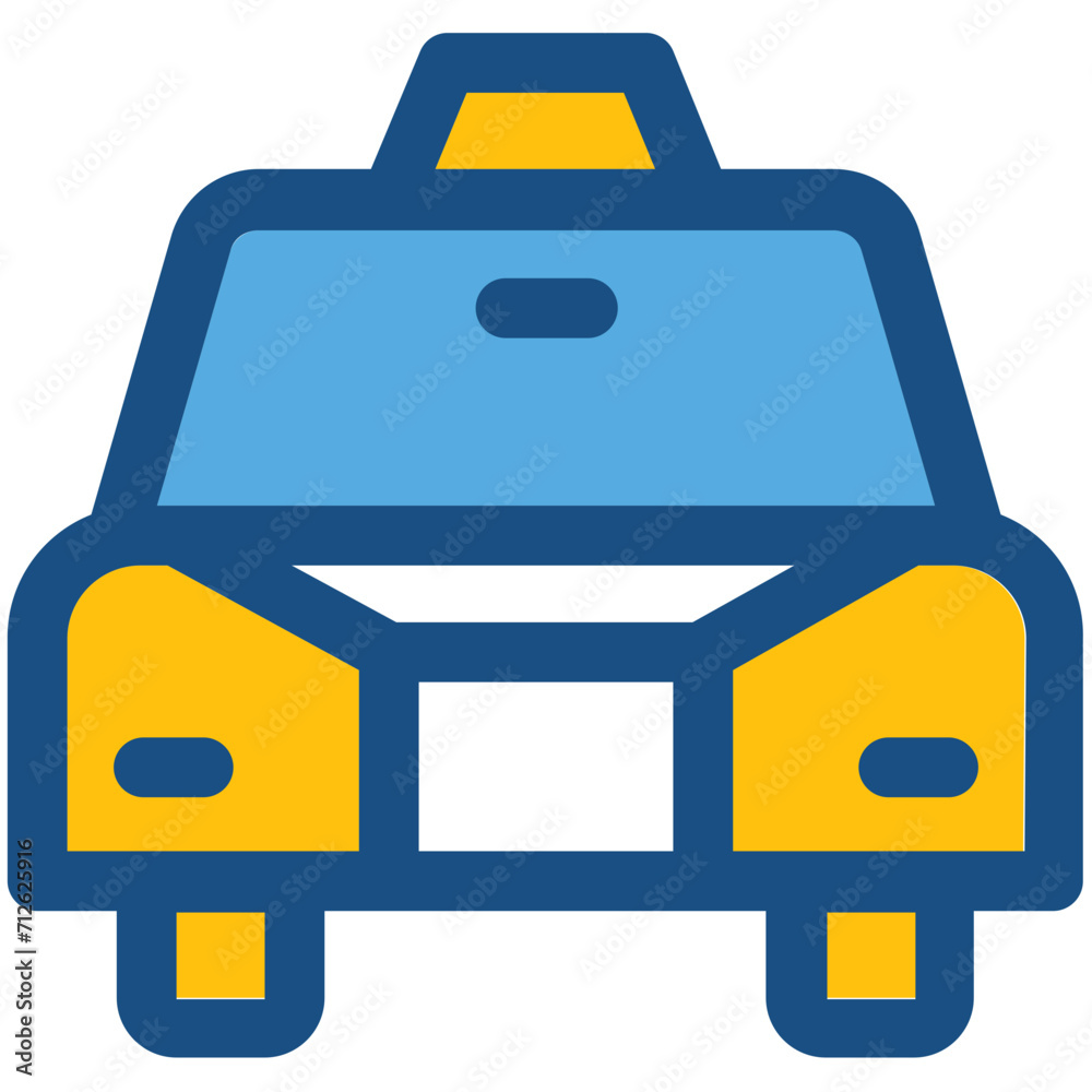 Taxi Vector Icon Taxi Vector Icon