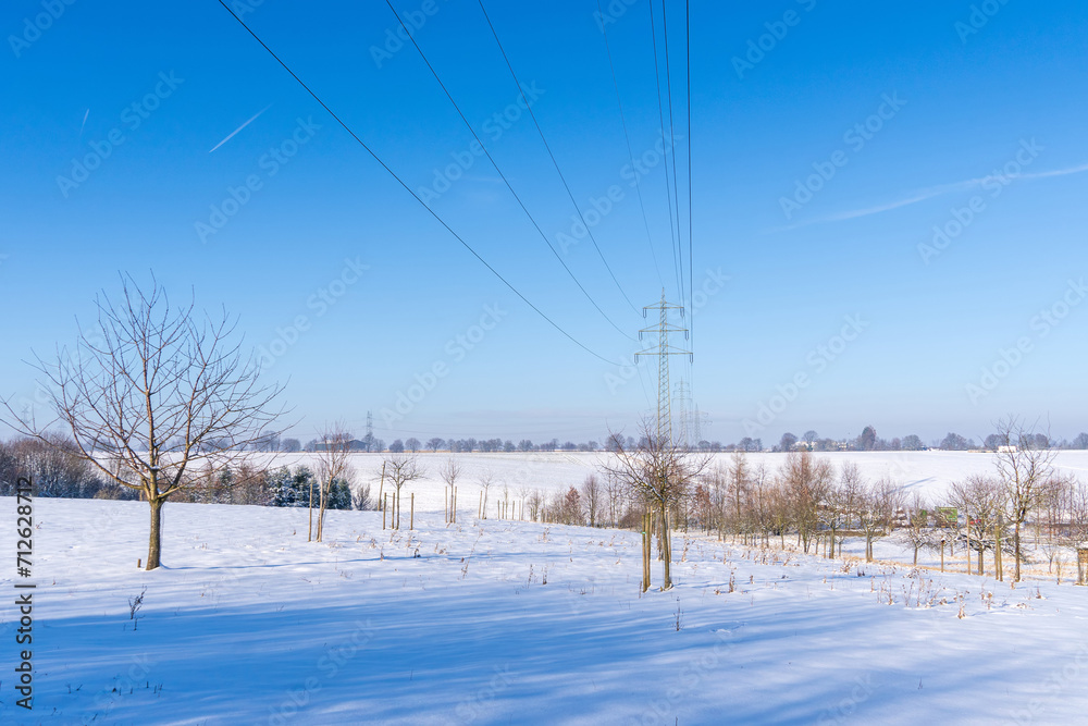 Verschneite Winterlandschaft Verschneite Winterlandschaft