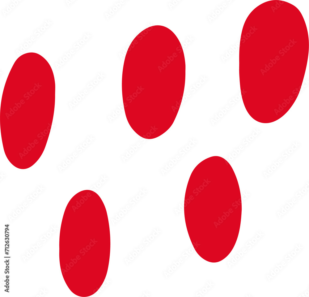 Abstract element flat vector illustration. Abstract element flat vector illustration.