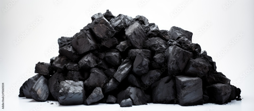 Fototapeta premium Coal, summarize efficiently.