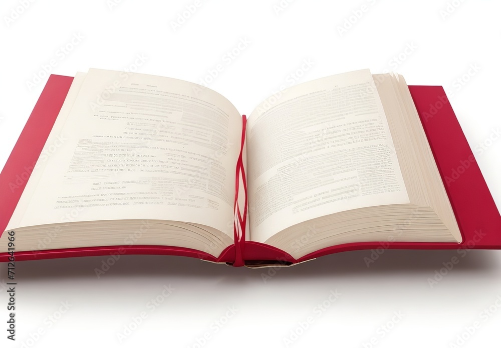 Open book isolated on white background
Open book isolated on white background