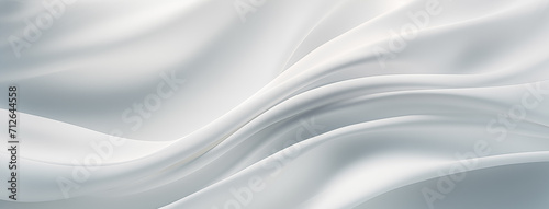 white abstract background with waves © Stefan