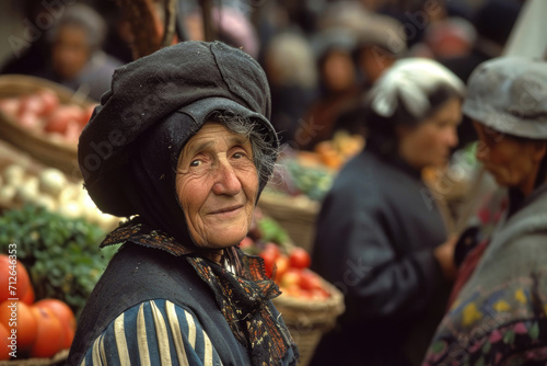 Close-Up Snapshots of 18th Century Parisian Marketgoers