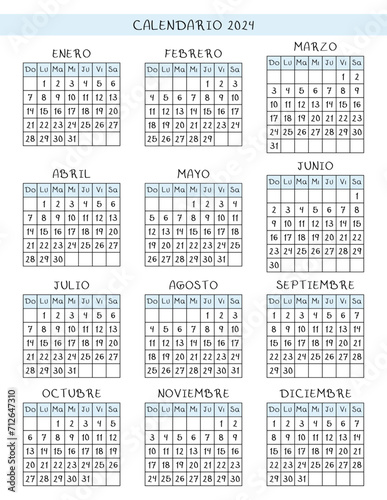 Calendario 2024