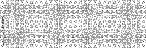 horizontal black line oriental pattern for background.