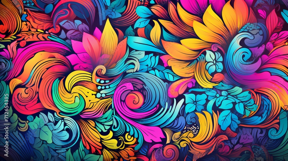 A background that is colorful and has a pattern that is referred to as 'rainbow'. A background that is colorful and has a pattern that is referred to as 'rainbow'.