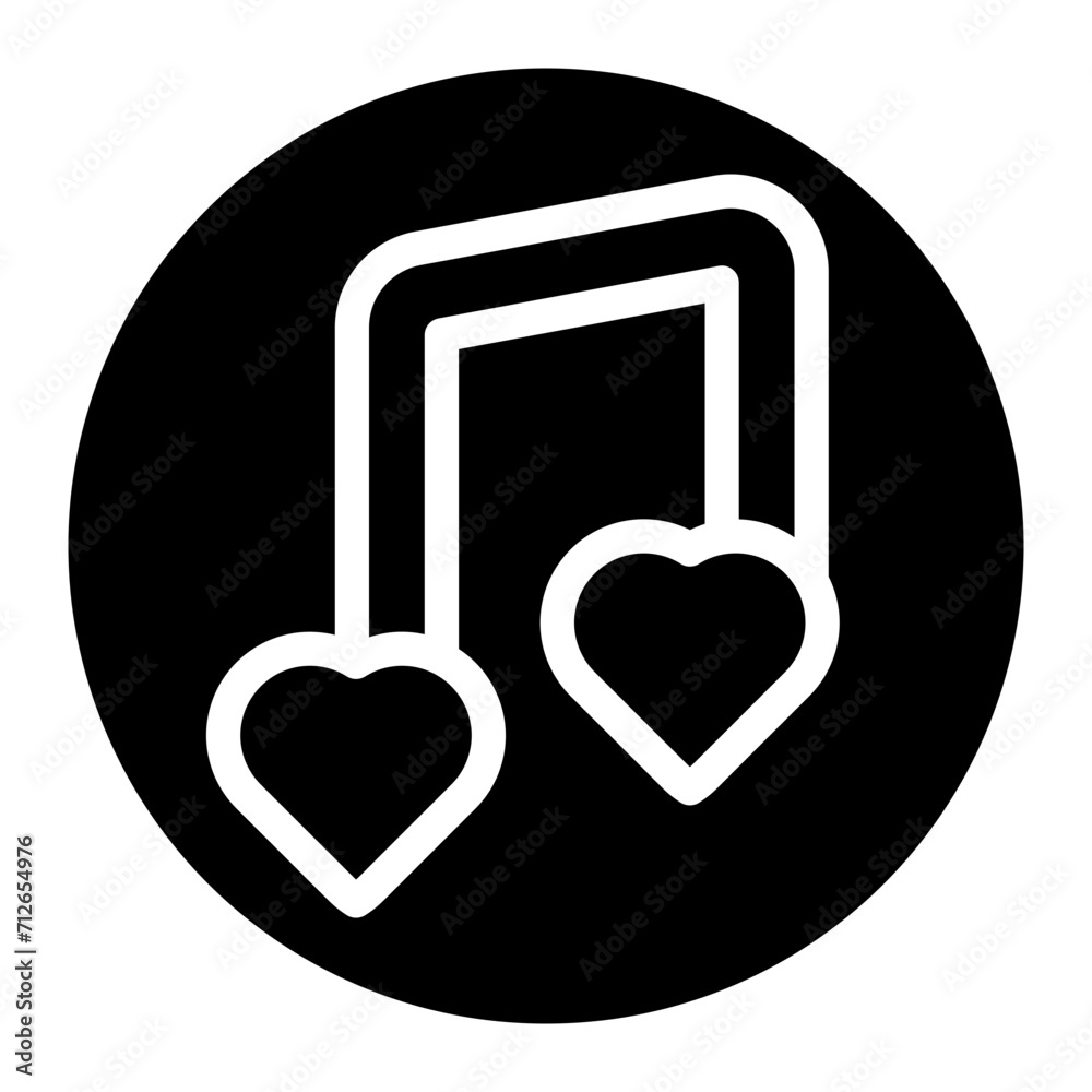 love glyph icon love glyph icon