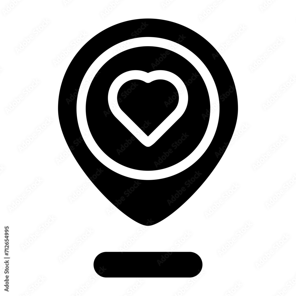love glyph icon love glyph icon