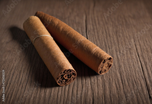 Wooden backdrop for cigars