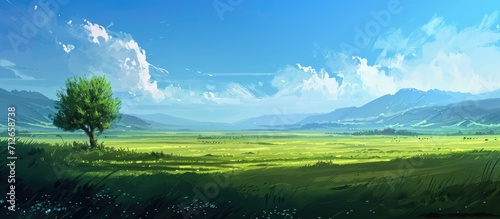 Grassy plains