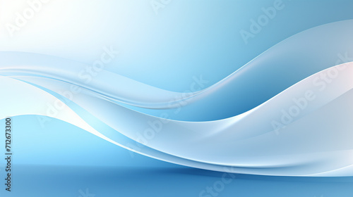 Abstract Blue Gradient Background , Generate AI