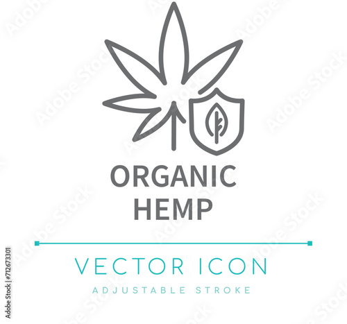 Organic Hemp Textile Line icon