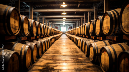 barrels of wine