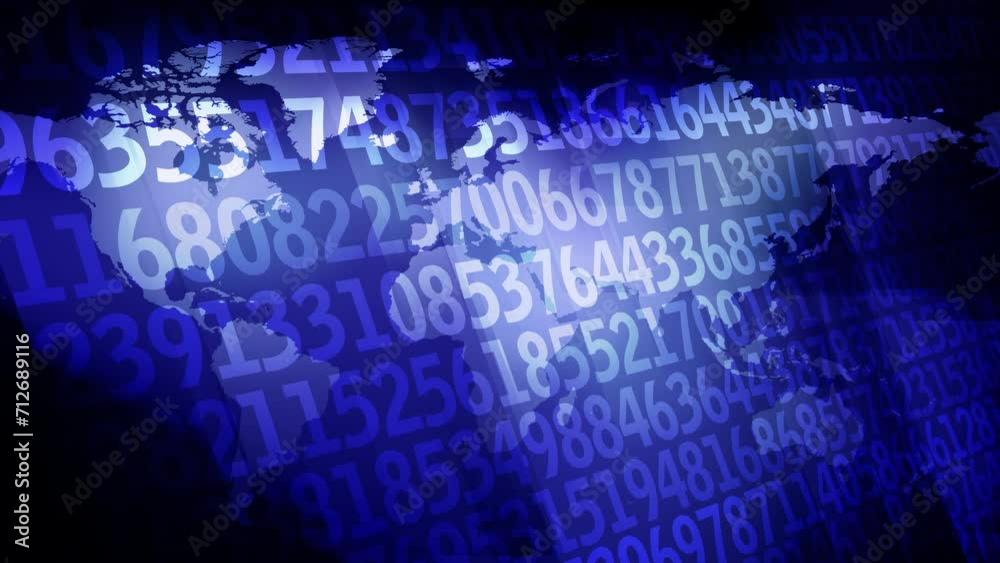 Numerical data processing and analysis using machine learning and algorithm for counting and predicting random numbers on world map through creative code sequence simulation Numerical data processing and analysis using machine learning and algorithm for counting and predicting random numbers on world map through creative code sequence simulation