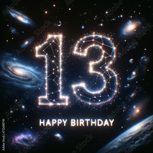 Celestial 13: A Birthday Among the Stars
