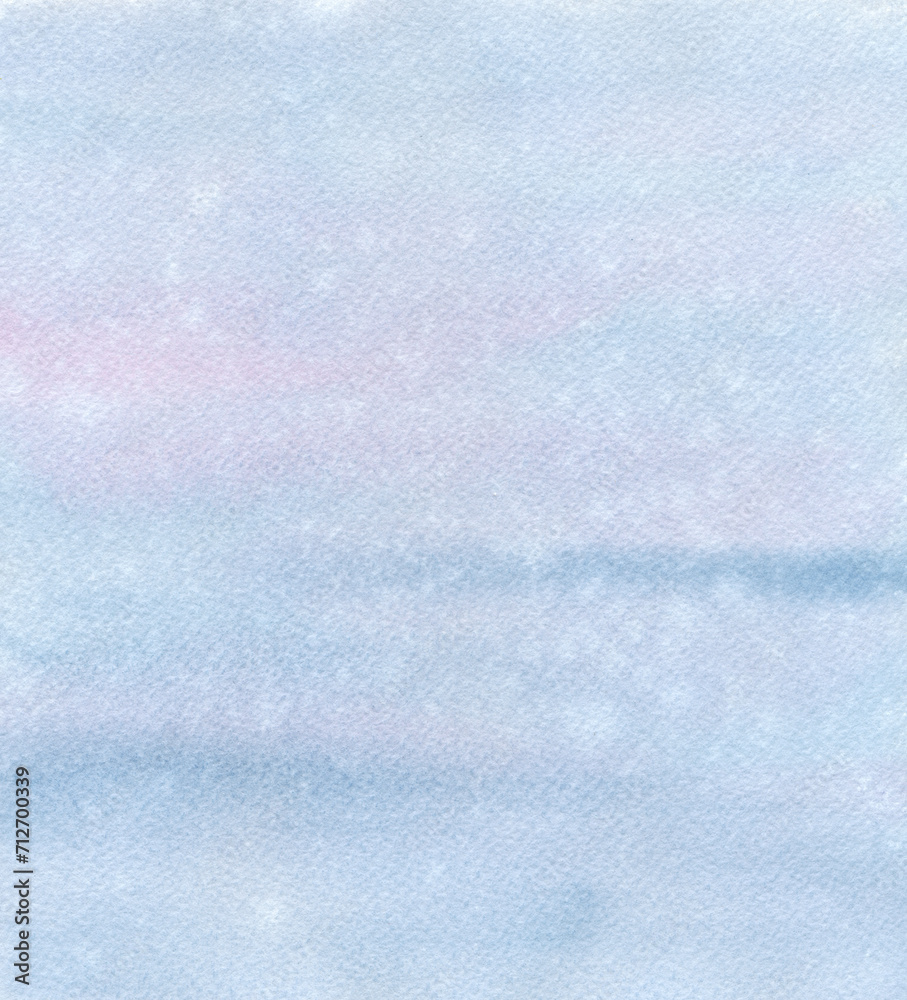 Naklejka premium Pastel Blue and Pink Watercolor Background 