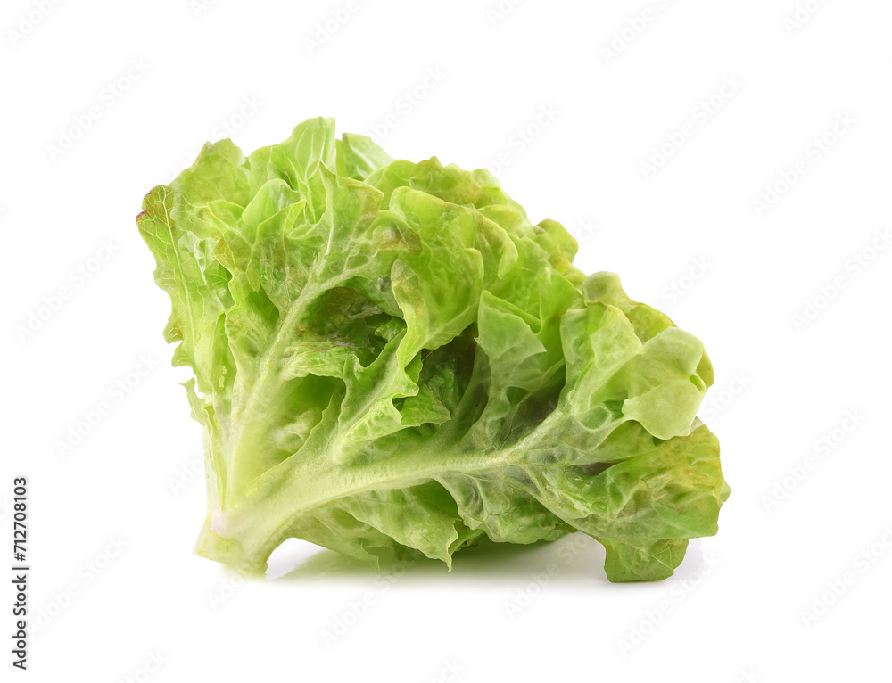 Fresh organic green lettuce isolated on transparent background. PNG Fresh organic green lettuce isolated on transparent background. PNG