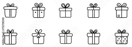 gift box icons