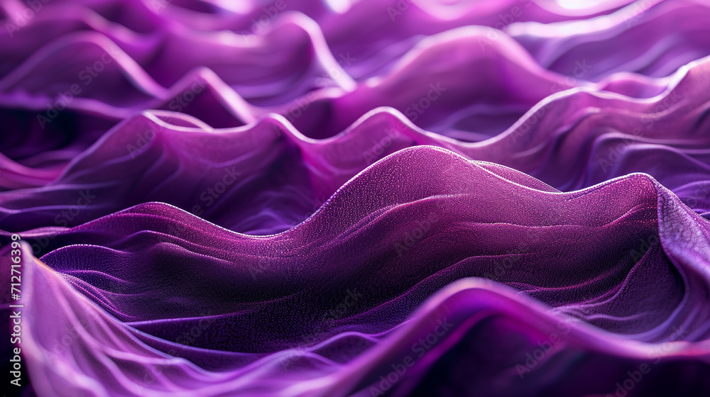 Abstract Violet Wavy Lines. Violet Background Abstract Violet Wavy Lines. Violet Background