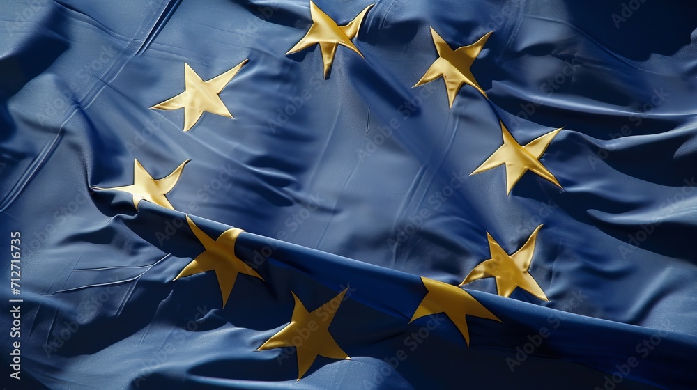Silk Union Flag of Europe Silk Union Flag of Europe