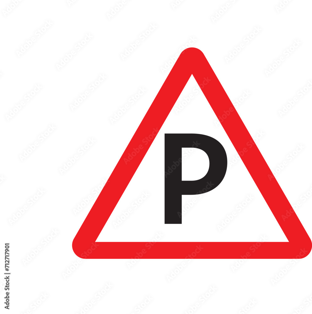 Parking road sign. Parking place for car. Vector illustration. no parking vector icon Parking road sign. Parking place for car. Vector illustration. no parking vector icon