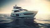 Futuristic Luxury Yacht