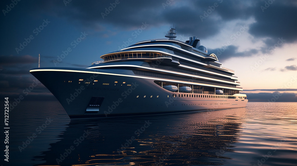 Futuristic Luxury Yacht Futuristic Luxury Yacht