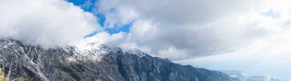 Albania mountain, Llogara National Park, 