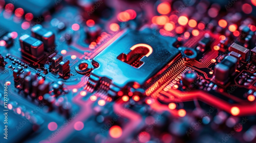 Cybersecurity and privacy concepts to protect data. Lock icon and internet network security technology. Cybersecurity and privacy concepts to protect data. Lock icon and internet network security technology.