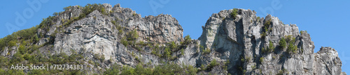 Seneca Rocks, West Virginia Panorama