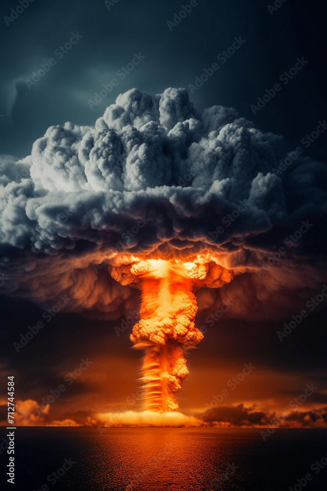 Atomic Nuclear Explosion - Nuclear Bomb