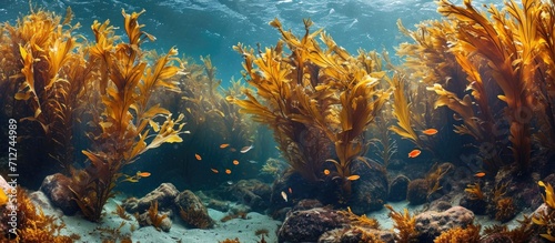 Catalina Island Reef's seaweed