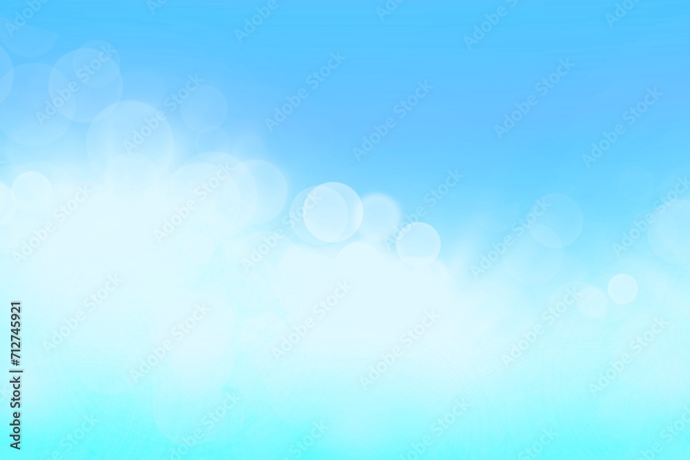 Abstract blue background. Blue bokeh lights effect Abstract blue background. Blue bokeh lights effect
