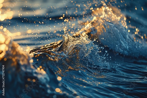 Close-Up of Ocean Wave