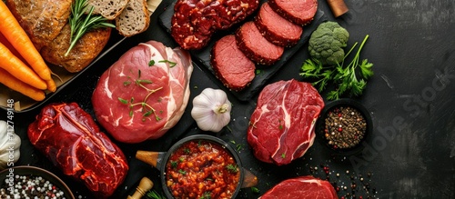 Plant-based meat options for a smaller carbon footprint.